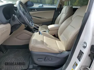 2017 Hyundai Tucson Sport with VIN KM8J3CA25HU570945, listed as a Copart auction lot 52555265 with 124,192 mi miles and Salvage Title. Bid and sale history available at DreamBid. Image 7.