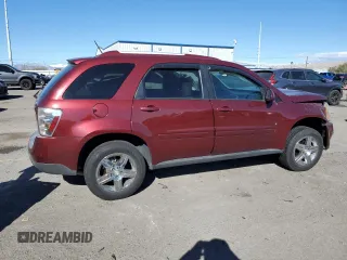 2007 Chevrolet Equinox LT with VIN 2CNDL63F476089287, listed as a Copart auction lot 49651115 with 122,344 mi miles and Salvage Title. Bid and sale history available at carsss.com. Image 3.