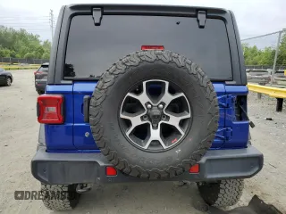 2019 Jeep Wrangler Unlimited Sport S with VIN 1C4HJXDG3KW556884, listed as a Copart auction lot 58174795 with Not provided miles and Salvage title. Bid and sale history available at DreamBid. Image 6.