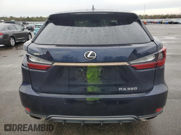 2020 Lexus RX with VIN 2T2SZMDA3LC256115, listed as a Copart auction lot 82783154 with 81,903 mi miles and Salvage Title. Bid and sale history available at carsss.com. Image 6.