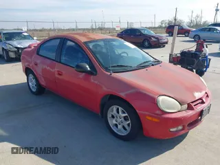 2002 Dodge Neon SXT with VIN 1B3ES56C02D627244, listed as a IAAI auction lot 41047832 with 65,827 mi miles. Bid and sale history available at carsss.com. Image 1.