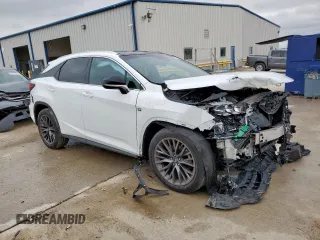 2016 Lexus RX 350 with VIN 2T2BZMCA3GC047979, listed as a Copart auction lot 55570345 with 72,958 mi miles and Salvage Title. Bid and sale history available at DreamBid. Image 4.