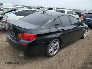 2013 BMW 5 Series 550i with VIN WBAFR9C57DDX80442, listed as a Copart auction lot 54935275 with 92,346 mi miles and Clean Title. Bid and sale history available at carsss.com. Image 3.