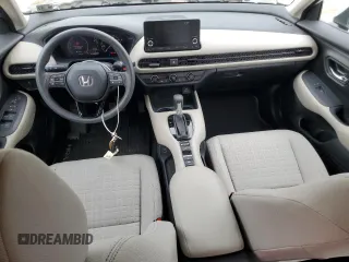 2023 Honda HR-V LX with VIN 3CZRZ2H33PM708851, listed as a Copart auction lot 58376165 with 21,078 mi miles and Salvage title. Bid and sale history available at DreamBid. Image 8.