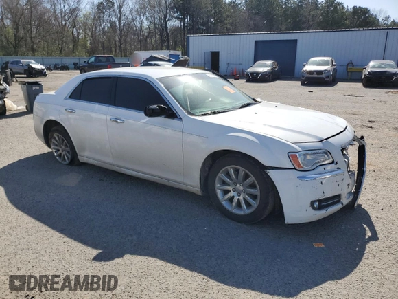 2014 Chrysler 300 with VIN 2C3CCAEG5EH375311, listed as a Copart auction lot 48773995 with 197,547 mi miles and Salvage Title. Bid and sale history available at carsss.com. Image 4.