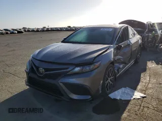 2021 Toyota Camry SE Nightshade with VIN 4T1T11AK6MU495105, listed as a Copart auction lot 58915724 with 27,714 mi miles and Salvage Title. Bid and sale history available at carsss.com. Image 1.