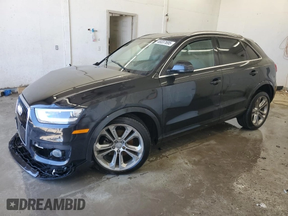 2015 Audi Q3 2.0T Premium Plus with VIN WA1EFCFS9FR008563, listed as a Copart auction lot 49337695 with 103,358 mi miles and Non Repairable. Bid and sale history available at carsss.com. Image 1.