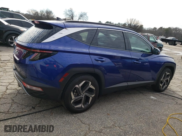 2023 Hyundai Tucson Limited with VIN 5NMJE3AE0PH240970, listed as a Copart auction lot 86418974 with 18,313 mi miles and Salvage title. Bid and sale history available at DreamBid. Image 3.