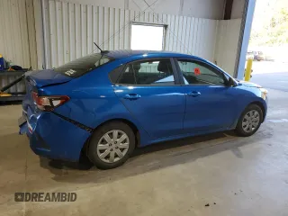 2021 Kia Rio S with VIN 3KPA24ADXME422202, listed as a Copart auction lot 85538434 with 99,138 mi miles and Salvage Title. Bid and sale history available at DreamBid. Image 3.
