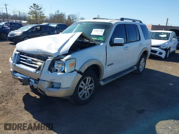 2006 Ford Explorer z VIN 1FMEU64E56UA48934, wystawiony jako IAAI lot #41807718 z przebiegiem 114 928 mil mil oraz . Historia ofert i sprzedaży dostępna na DreamBid. Obrazek 2.