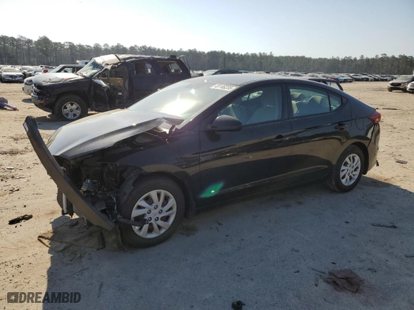 2018 Hyundai Elantra SE with VIN 5NPD74LF8JH309630, listed as a Copart auction lot 49146235 with 69,396 mi miles and Salvage Title. Bid and sale history available at carsss.com. Image 1.