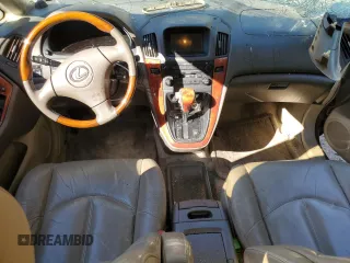 2003 Lexus RX 300 with VIN JTJGF10U430155240, listed as a Copart auction lot 76406564 with 0 mi miles and Salvage Title. Bid and sale history available at carsss.com. Image 8.