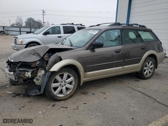 2008 Subaru Outback (Natl) i with VIN 4S4BP61C687322964, listed as a Copart auction lot 82632014 with 0 mi miles and Salvage Title. Bid and sale history available at carsss.com. Image 1.