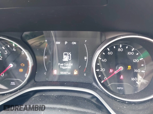 2019 Jeep Compass Latitude z VIN 3C4NJDBB6KT657190, wystawiony jako IAAI lot #42196383 z przebiegiem 55 327 mil mil oraz . Historia ofert i sprzedaży dostępna na DreamBid. Obrazek 7.
