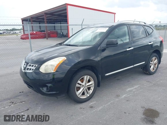 2012 Nissan Rogue S with VIN JN8AS5MT4CW607038, listed as a IAAI auction lot 41878266 with 118,695 mi miles and . Bid and sale history available at DreamBid. Image 2.