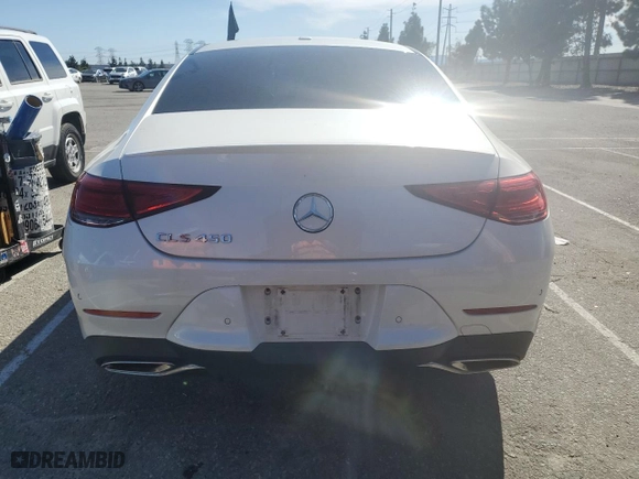 2019 Mercedes-Benz CLS with VIN WDD2J5JB5KA010464, listed as a Copart auction lot 46173895 with 62,854 mi miles and Salvage Title. Bid and sale history available at carsss.com. Image 6.