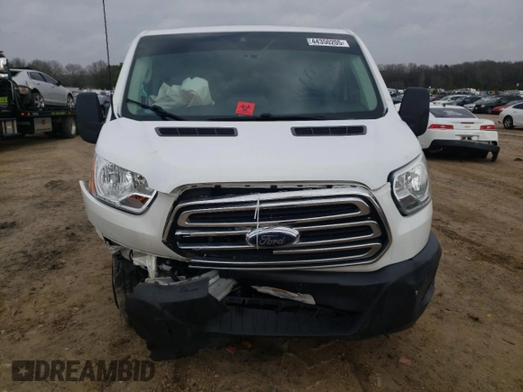 2019 Ford Transit Passenger XL with VIN 1FBZX2YM5KKA47333, listed as a Copart auction lot 44350205 with 84,588 mi miles and Salvage title. Bid and sale history available at DreamBid. Image 5.