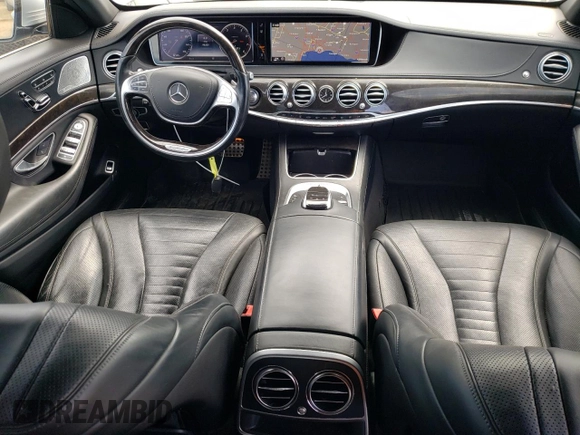 2016 Mercedes-Benz S 550 with VIN WDDUG8CB7GA238236, listed as a Copart auction lot 66587394 with 98,325 mi miles and Salvage Title. Bid and sale history available at carsss.com. Image 8.