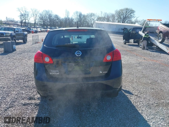 2009 Nissan Rogue S with VIN JN8AS58V09W439399, listed as a IAAI auction lot 41805423 with 217,487 mi miles. Bid and sale history available at carsss.com. Image 16.