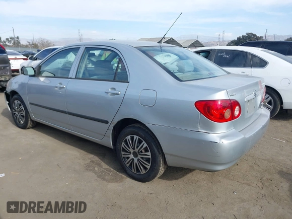 2008 Toyota Corolla CE with VIN 1NXBR32E68Z020360, listed as a IAAI auction lot 41109113 with 63,962 mi miles and . Bid and sale history available at DreamBid. Image 3.