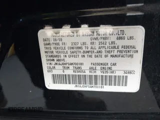 2010 Infiniti EX with VIN JN1AJ0HP0AM700181, listed as a IAAI auction lot 42515423 with 117,651 mi miles and . Bid and sale history available at DreamBid. Image 9.