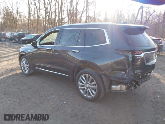 2022 Cadillac XT6 Premium Luxury with VIN 1GYKPDRS1NZ178383, listed as a IAAI auction lot 41730748 with 16,290 mi miles. Bid and sale history available at carsss.com. Image 3.