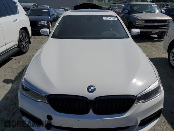 2018 BMW 5 Series 540i xDrive with VIN WBAJE7C52JG891212, listed as a Copart auction lot 58119195 with 73,770 mi miles and Salvage title. Bid and sale history available at DreamBid. Image 5.
