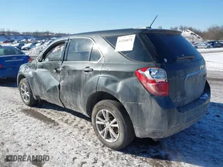 2017 Chevrolet Equinox LS with VIN 2GNFLEEKXH6153990, listed as a IAAI auction lot 41394874 with 141,990 mi miles. Bid and sale history available at carsss.com. Image 3.