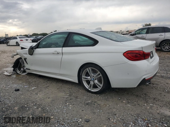 2019 BMW 4 Series 430i with VIN WBA4W3C59KAF93279, listed as a Copart auction lot 50384715 with 56,543 mi miles and Non Repairable. Bid and sale history available at carsss.com. Image 2.