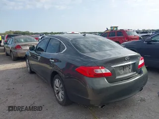 2012 Infiniti M37 with VIN JN1BY1AR2CM391253, listed as a IAAI auction lot 41916069 with 248,141 mi miles. Bid and sale history available at carsss.com. Image 3.
