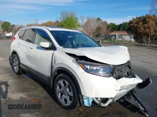 2018 Honda CR-V EX-L with VIN 2HKRW1H85JH504019, listed as a IAAI auction lot 40179782 with 33,878 mi miles. Bid and sale history available at carsss.com. Image 1.