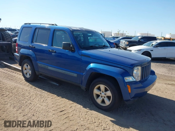 2010 Jeep Liberty Sport with VIN 1J4PN2GK3AW109144, listed as a IAAI auction lot 42135585 with 121,740 mi miles. Bid and sale history available at carsss.com. Image 1.