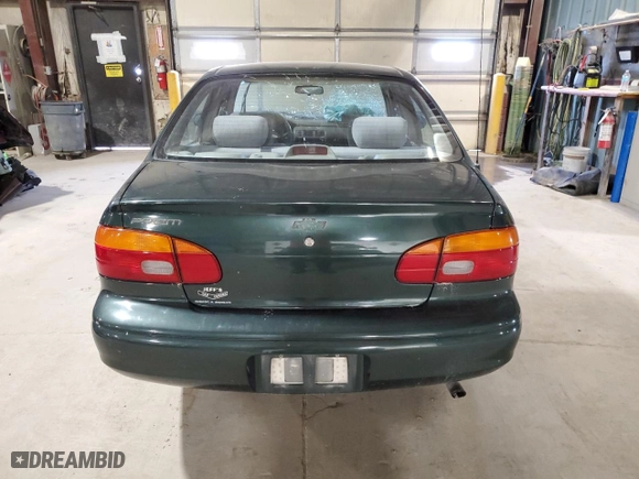2001 Chevrolet Prizm with VIN 1Y1SK54881Z435826, listed as a Copart auction lot 81704884 with 76,000 mi miles and Salvage Title. Bid and sale history available at carsss.com. Image 6.