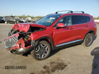 2023 Hyundai Santa Fe Hybrid Limited with VIN 5NMS5DA19PH003210, listed as a Copart auction lot 75064524 with 28,064 mi miles and Salvage Title. Bid and sale history available at carsss.com. Image 1.