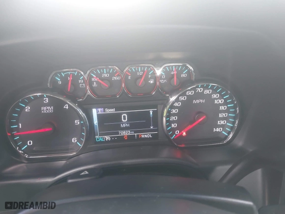 2017 Chevrolet Silverado 1500 LT with VIN 1GCVKREC4HZ389174, listed as a IAAI auction lot 41732940 with 70,823 mi miles. Bid and sale history available at carsss.com. Image 7.