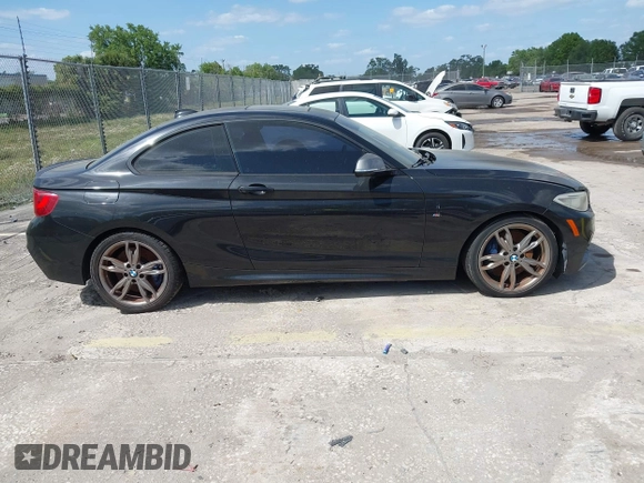 2014 BMW 2 Series M235i with VIN WBA1J7C50EVW84072, listed as a IAAI auction lot 41917841 with 102,745 mi miles and . Bid and sale history available at carsss.com. Image 13.