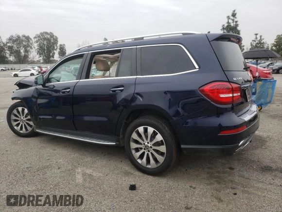 2017 Mercedes-Benz GLS with VIN 4JGDF6EE6HA961842, listed as a Copart auction lot 44868993 with 90,630 mi miles. Bid and sale history available at carsss.com. Image 2.