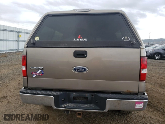 2005 Ford F-150 XLT with VIN 1FTPX14565FA62934, listed as a Copart auction lot 43469004 with 209,115 mi miles and Clean Title. Bid and sale history available at carsss.com. Image 6.