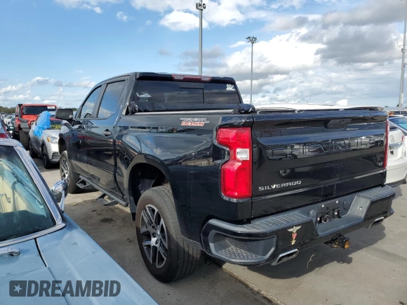 2020 Chevrolet Silverado 1500 LT Trail Boss with VIN 3GCPYFED4LG234969, listed as a Copart auction lot 74617254 with 0 mi miles and Salvage Title. Bid and sale history available at carsss.com. Image 2.