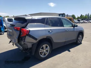 2019 GMC Terrain SLE with VIN 3GKALMEV2KL249787, listed as a Copart auction lot 63664424 with 100,522 mi miles and Salvage title. Bid and sale history available at DreamBid. Image 3.