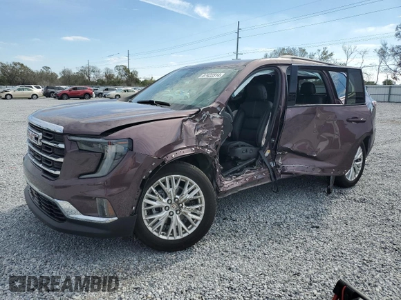 2024 GMC Acadia AWD Elevation z VIN 1GKENNKS9RJ167455, wystawiony jako Copart lot #87422314 z przebiegiem 14 412 mil mil oraz Nie do naprawy • Non repairable. Historia ofert i sprzedaży dostępna na DreamBid. Obrazek 1.