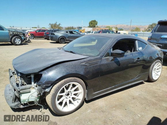 2018 Subaru BRZ Premium with VIN JF1ZCAB16J9602172, listed as a Copart auction lot 70496444 with 101,681 mi miles and Salvage Title. Bid and sale history available at carsss.com. Image 1.