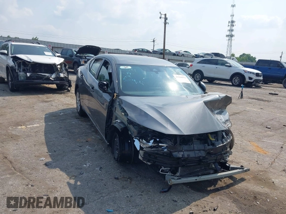2024 Nissan Sentra S with VIN 3N1AB8BV7RY288014, listed as a IAAI auction lot 42368912 with 55,773 mi miles and . Bid and sale history available at DreamBid. Image 1.
