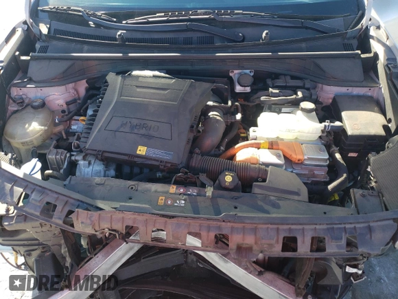 2020 Kia Niro LX with VIN KNDCB3LC6L5394187, listed as a Copart auction lot 45943335 with 163,704 mi miles and Salvage Title. Bid and sale history available at carsss.com. Image 14.
