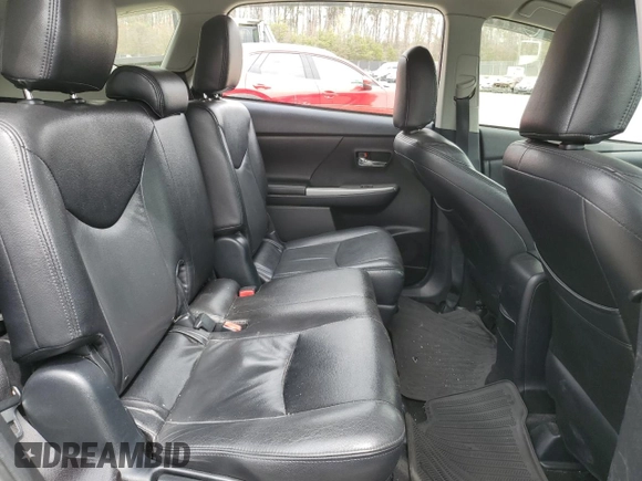 2016 Toyota Prius v Two with VIN JTDZN3EU4GJ052404, listed as a Copart auction lot 50958515 with 221,170 mi miles and Salvage Title. Bid and sale history available at carsss.com. Image 10.