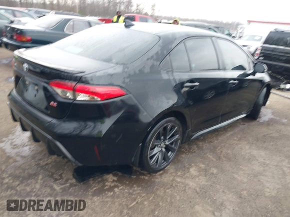 2023 Toyota Corolla SE with VIN 5YFS4MCE6PP160556, listed as a IAAI auction lot 41576922 with 55,318 mi miles and . Bid and sale history available at DreamBid. Image 4.