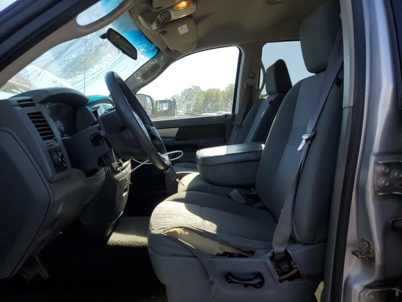 2007 Dodge 1500 ST with VIN 1D7HU18P17J579170, listed as a Copart auction lot 74221284 with 139,429 mi miles and Salvage Title. Bid and sale history available at DreamBid. Image 7.