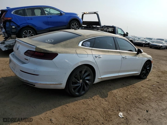 2020 Volkswagen Arteon SEL Premium R-Line with VIN WVWTR7AN5LE016983, listed as a Copart auction lot 64436704 with 45,753 mi miles and Salvage Title. Bid and sale history available at carsss.com. Image 3.
