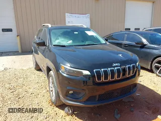 2021 Jeep Cherokee Latitude Lux with VIN 1C4PJMMX1MD109611, listed as a IAAI auction lot 41815385 with 76,107 mi miles and . Bid and sale history available at carsss.com. Image 1.