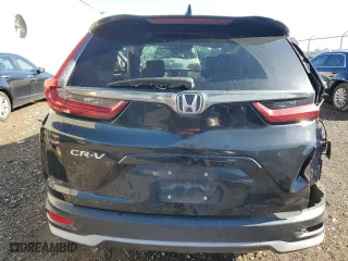 2022 Honda CR-V EX with VIN 5J6RW1H55NA006822, listed as a Copart auction lot 88279745 with 0 mi miles and Salvage Title. Bid and sale history available at carsss.com. Image 6.
